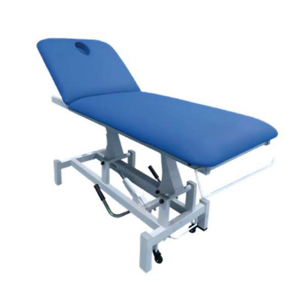 Kinefis Confort two-section hydraulic stretcher: includes facial opening Kinefis Confort two-section hydraulic stretcher: includes facial opening